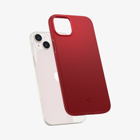 ACS04766 - iPhone 14 Pro Max Case Thin Fit in black showing the back